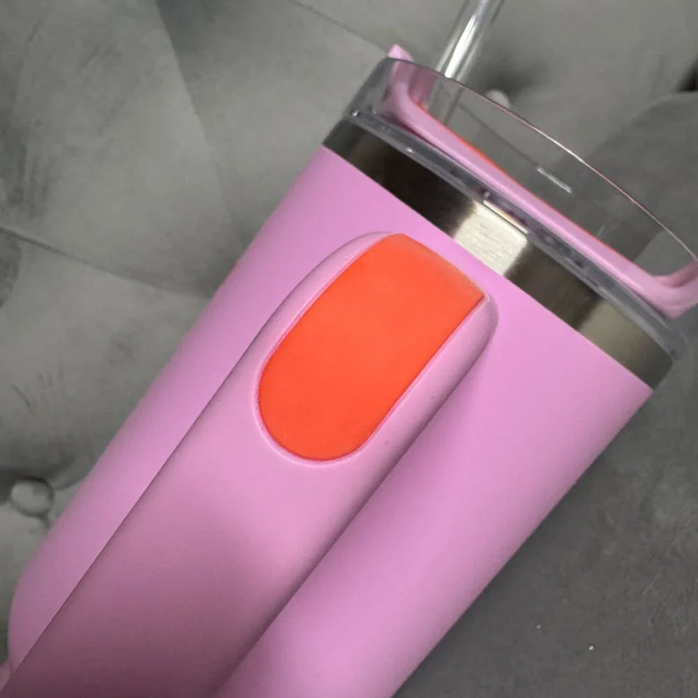STANLEY target‎ exclusive Quencher H2.0  pink orange Amethyst Tumbler NWT - Picture 5 of 7